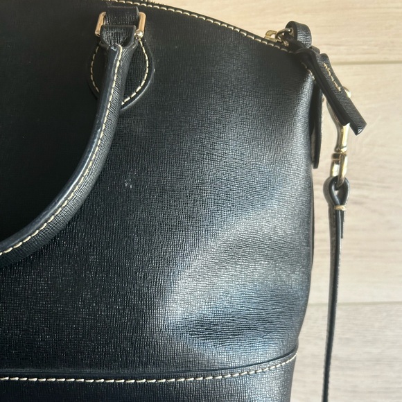 Dooney & Bourke Saffiano Footed Structured Tote - Picture 14 of 16